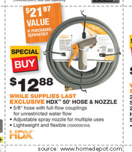 depot hose garden nozzle